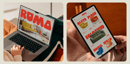 403 Cusion Font Poster 9