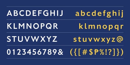 Hughman Font Poster 15