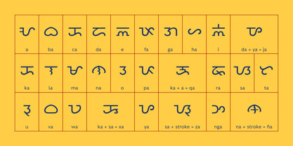 Hughman Font Poster 9