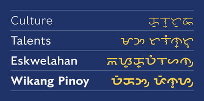 Hughman Font Poster 3