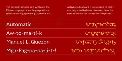 Hughman Font Poster 10