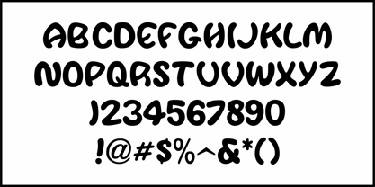 Park Trail JNL Font Poster 3