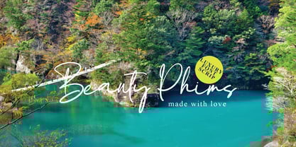 Glamps Coulmy Font Poster 3