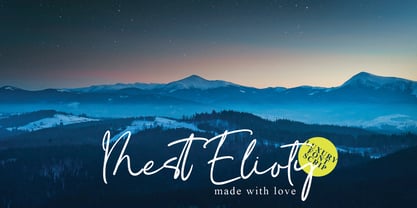 Glamps Coulmy Font Poster 4