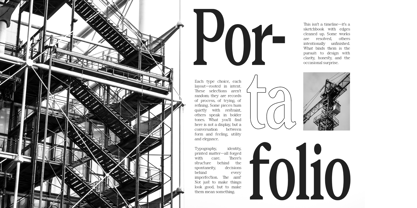 Confirm Serif Font Poster 7