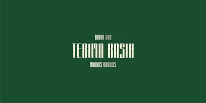 Thraquen Font Poster 11