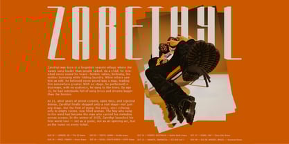 Thraquen Font Poster 9