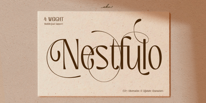 Nestfulo Font Poster 1