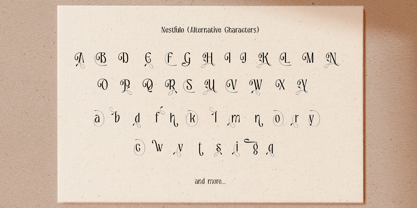Nestfulo Font Poster 13