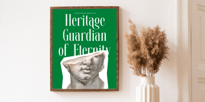 Glomreis Font Poster 10