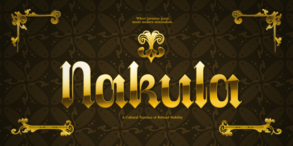 Nakula Font Poster 1