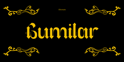 Nakula Font Poster 7