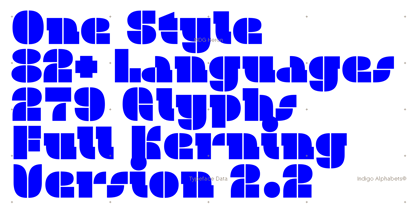 INDG Heron Font Poster 2