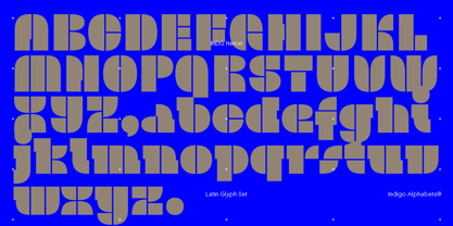 INDG Heron Font Poster 3