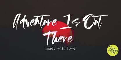 Faboulus Scrites Font Poster 4