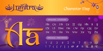 Lumitra Font Poster 2