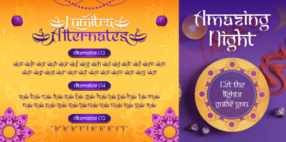 Lumitra Font Poster 8