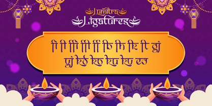 Lumitra Font Poster 9