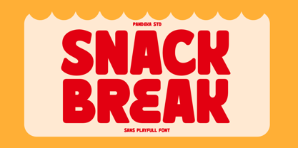 Snack Break Font Poster 1