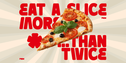 Snack Break Font Poster 3