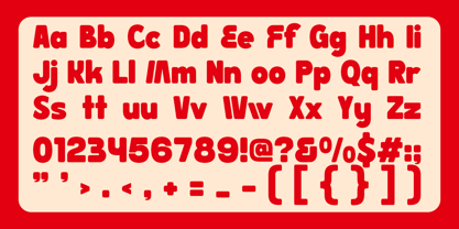 Snack Break Font Poster 6