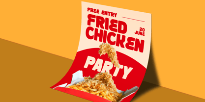 Snack Break Font Poster 5