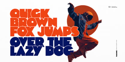 Timelock Font Poster 2
