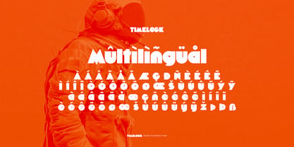Timelock Font Poster 7