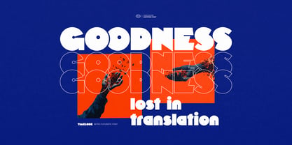 Timelock Font Poster 3