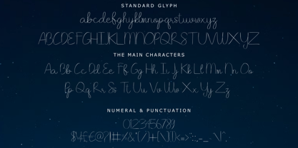 Astrophile Font Poster 2