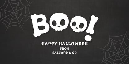 Fox Ghosty Font Poster 3