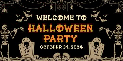 Fox Ghosty Font Poster 2