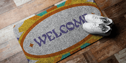 Boing Space Font Poster 3