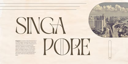 Gavona Elegant Font Poster 7