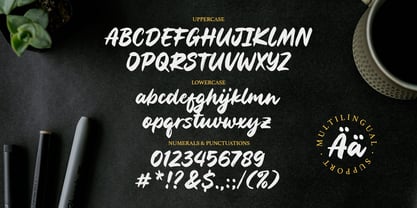 Hadelia Font Poster 2