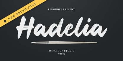 Hadelia Font Poster 1