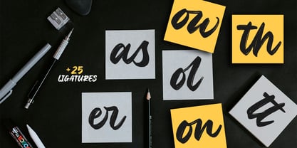 Hadelia Font Poster 3