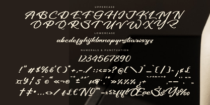 Asttelury Font Poster 7