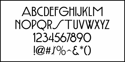 French Sans Moderne JNL Font Poster 3