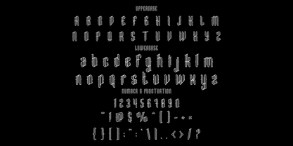 Dark King Font Poster 5