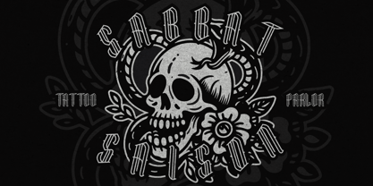 Dark King Font Poster 3