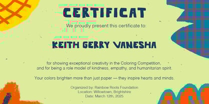 Glackzo Regular Font Poster 2