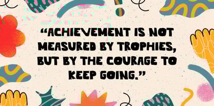 Glackzo Regular Font Poster 6