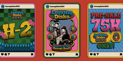 Kembang Irama Font Poster 14