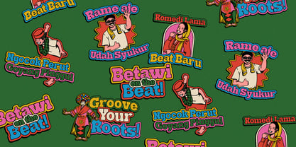 Kembang Irama Font Poster 10