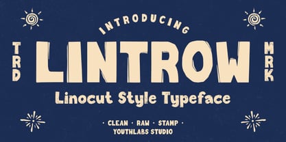 Lintrow Font Poster 1