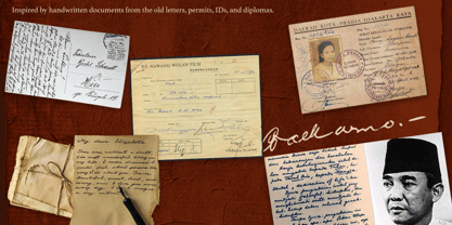 Jejak Rupa Font Poster 4