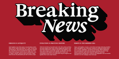 Fortecs Font Poster 4