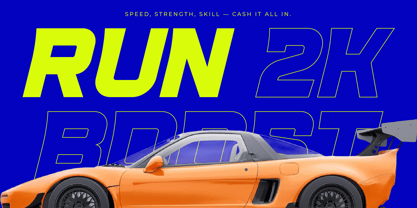 Planet Nebula Font Poster 5