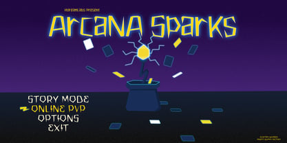 MGF Elektrix Wizards Font Poster 4